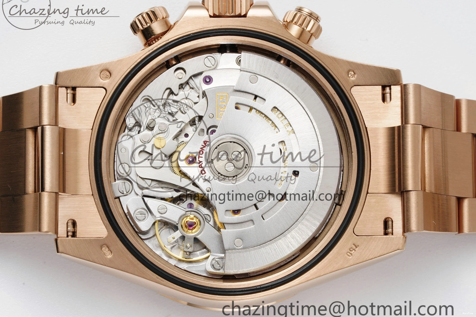 MiroTime 1227 Daytona 116505 BTF 1:1 Best Edition Black Diamonds Dial on RG Bracelet SA Snug 2118